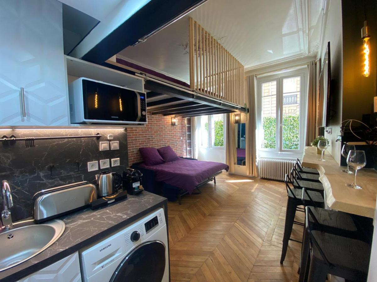 Beautiful Mini Loft Near Saint-Lazare Aparthotel Paris Exterior photo